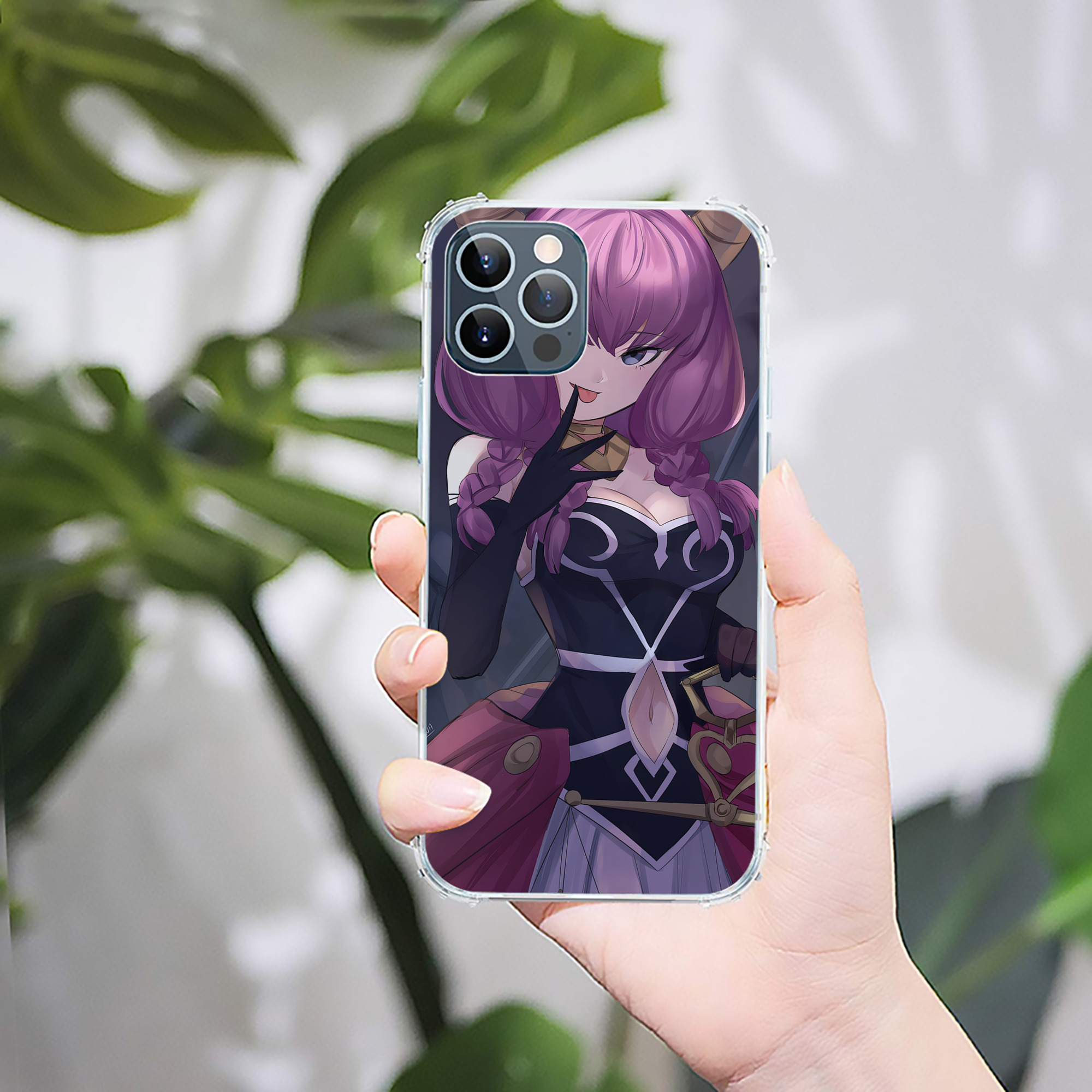（画像用） 葬送のフリーレン Frieren 【iPhone 12シリーズ対応】透明スマホケース（クリアソフトケース）